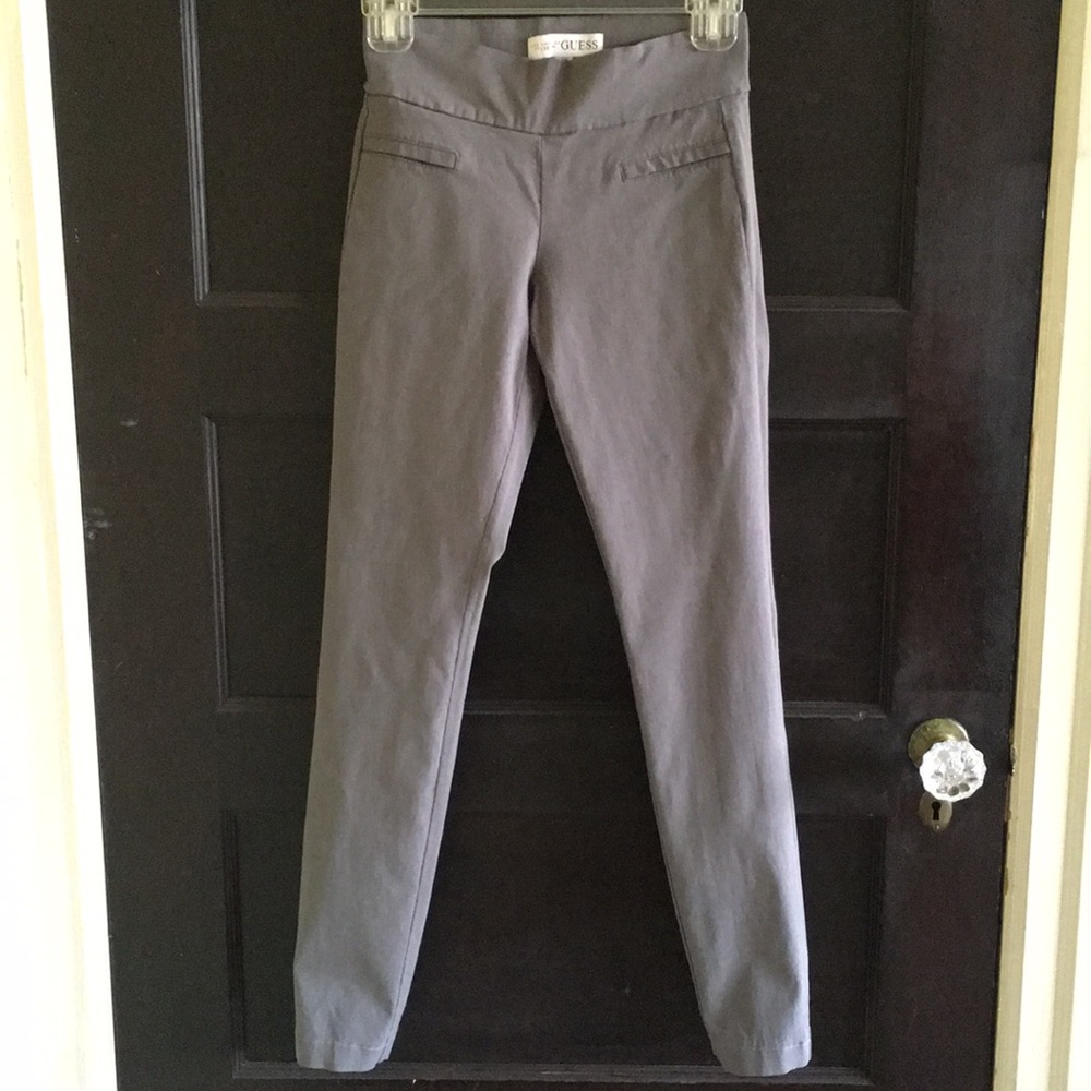 Guess grey stretchy pants